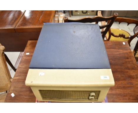 A mid century Dansette vinyl record player