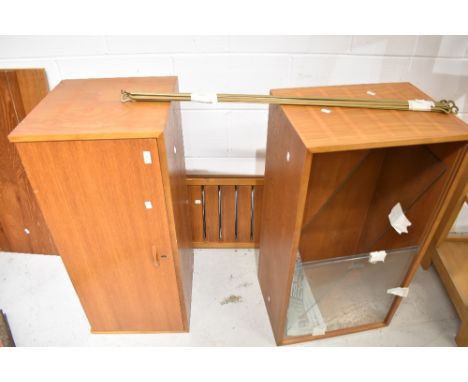 A vintage teak ladderax unit
