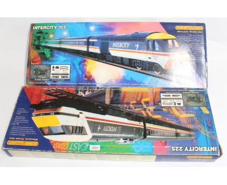 Hornby (Hornby Hobbies Ltd) OO gauge model railways R824 Intercity 225 electric train set with Class 91 electric locomotive w