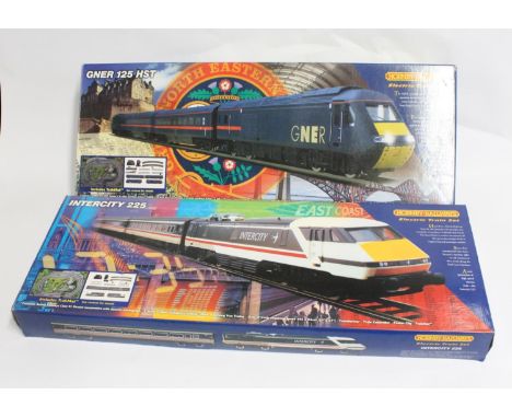 Hornby (Hornby Hobbies Ltd) OO gauge model railways R824 Intercity 225 electric train set with Class 91 electric locomotive w