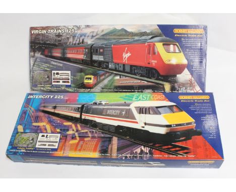 Hornby (Hornby Hobbies Ltd) OO gauge model railways R824 Intercity 225 electric train set with Class 91 electric locomotive w