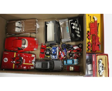 Hornby Dublo 4620 Breakdown Crane, boxed, Vanguards 1:43 scale VA04102 Roger Clarke Lotus Cortina mkII, Corgi Saloon Cars 013