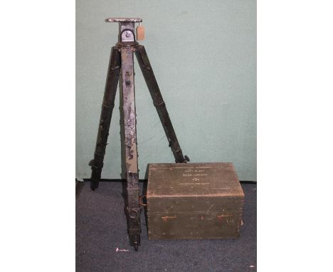 British military issue Ross of London 10x70 binocular gunsight, stamped 'PATT G367 No123807 W A/T', 35cm long, in original wo
