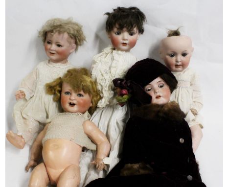 Max Handwerck of Germany, a bisque doll 'Bebe Elile 286/11 1/2' 72cm long, 'Arthur Schoenau &amp; Hoffmeister Porzellanfabrik