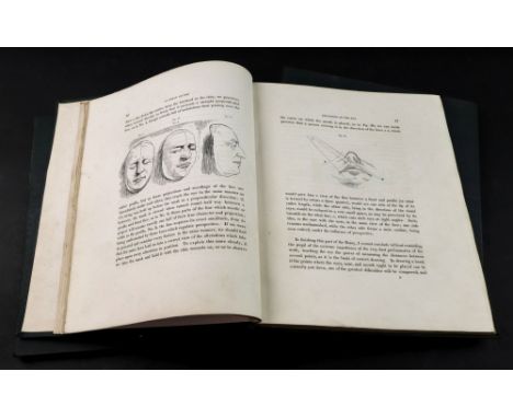 BURNETT (John) Practical Hints on Composition in Painting, London, sold by James Carpenter &amp; Son, 1836, original gilt gre