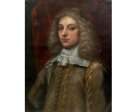 European School, 17th Century, A portrait of a gentleman in a lace collar, oil on canvas, 67 x 53cm. Illustrated