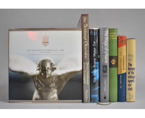 A Collection of Various Books on the Topic of The Automobile to include The Rolls Royce Enthusiasts Club 2011 Year Book, Pete