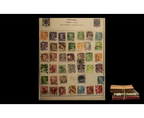 Stamp Interest - old time mixed condition world collection hoard including commonwealth from 1870's to 1930's mint or used in