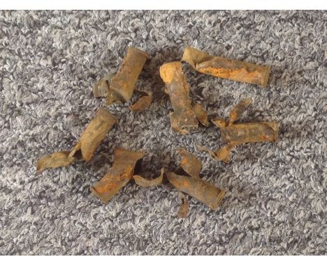 Battle of Britain Hurricane. 303 casings all dated 1938 from Battle of Britain crash, found at the crash site with the engine