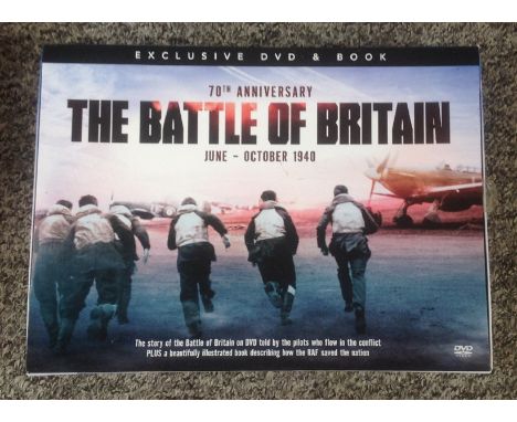 Battle of Britain Exclusive DVD and Book 70th Anniversary June-October 1940. The story of the Battle of Britain on DVD told b