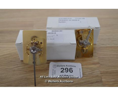 NEW CLOCK PLATFORM ESCAPEMENT FOR CARRIAGE/MANTEL CLOCKS…...,SIZE 25X0X35.8/22.5X35.6
