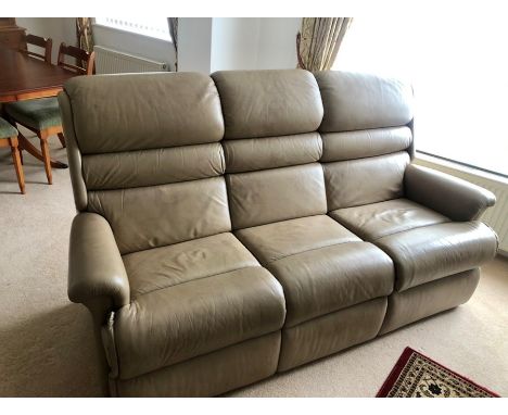 Leather 3 seater sofa ( buyer to collect from bungalow in king’s Lynn, you will need 2 people there is no one to help load )