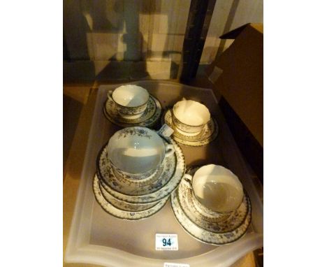 Quantity of Spode cups and saucers