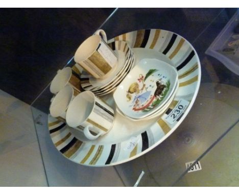 Quantity of retro midwinter ceramics teaware etc 
