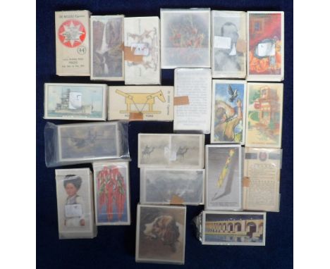 Cigarette cards, 20 wrapped sets (not checked for completeness) inc. BAT Notabilities, Morris Treasure Island, Measurement of