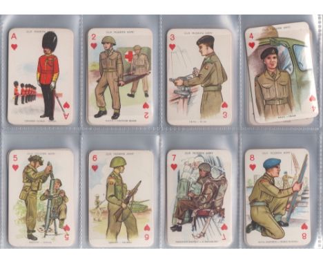 Trade cards, Dandy Gum, Our Modern Army (p/c inset), 'M' size (set, 53 cards) (gd/vg)