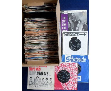 Vinyl Records, a collection of 130+ 45 rpm singles mostly 1960s -80s various groups inc., The UKs, Downliners Sect, Pink Floy