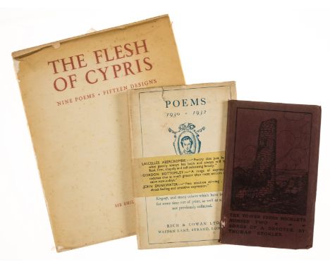 Gawsworth (John) The Flesh of Cypris, one of 500 copies, with 2pp. ALs from the author to Thos. Keohler loosely inserted, dat