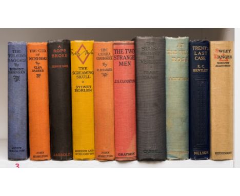 Bentley (E. C.) Trent's Last Case, small ink ownership name to front free endpapers, original blind-stamped cloth, [1913] § M