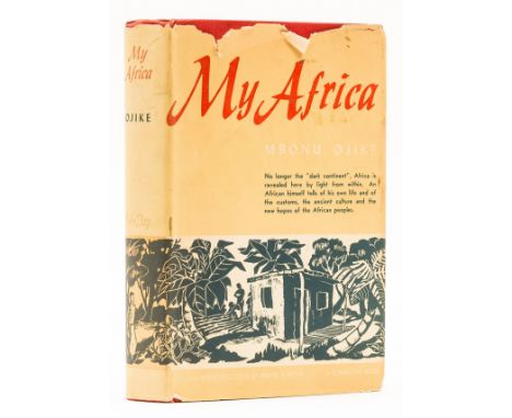 Ojike (Mbonu) My Africa, first edition, signed presentation inscription from the author to front free endpaper, light brownin