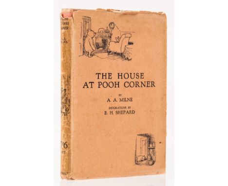 Milne (A. A.) The House at Pooh Corner, first edition, pictorial endpapers browned, contemporary ink gift inscription to half