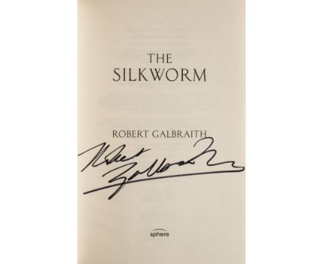 [Rowling (J.K.)], "Robert Galbraith". The Silkworm, first edition, signed by the author as Robert Galbraith on title, hologra