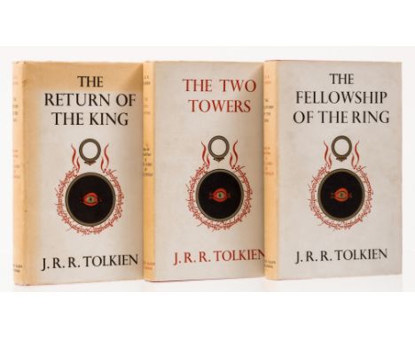 Tolkien (J.R.R.) The Lord of the Rings, 3 vol., comprising The Fellowship of the Ring, thirteenth impression, 1963; The Two T