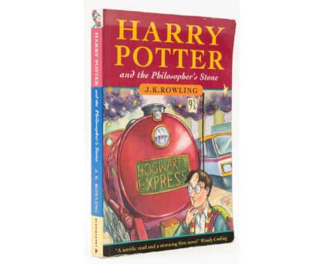 Rowling (J.K.) Harry Potter and the Philosopher's Stone, second printing paperback edition, usual light marginal toning, orig