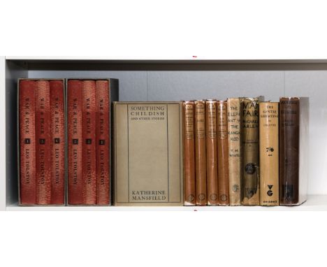 NO RESERVE Tolstoy (Count Lev Nikolayevich "Leo") War &amp; Peace, 6 vol., colour illustrations and cover designs by Barnett 