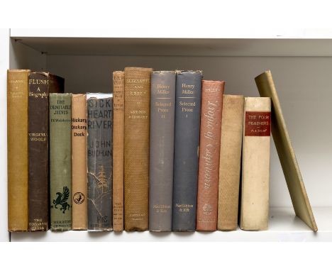 Woolf (Virginia) Orlando, 1928; Flush, 1933 § Wodehouse (P. G.) The Inimitable Jeeves, 1923 § Christie (Agatha) Hickory Dicko