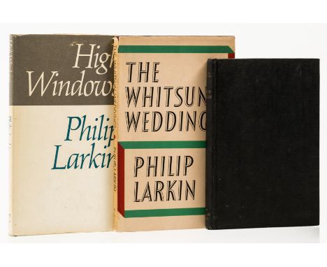 Larkin (Philip) Jill, light edge spotting, remains of library labels to front pastedown and endpaper, original boards, light 