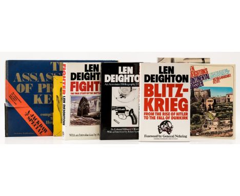 Deighton (Len) The Assassination of President Kennedy, comprising  5 broadsheets and 13 facsimile documents uncluding unmade 