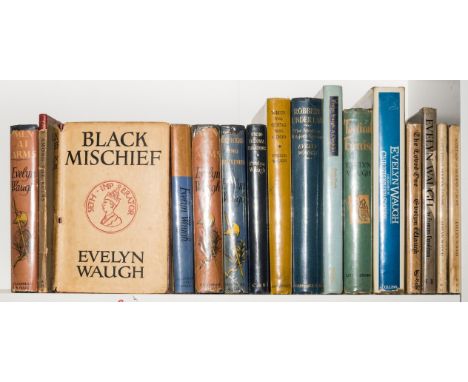 Waugh (Evelyn) Black Mischief, bookplate to pastedown, cloth lightly faded but excellent, one or two spots to first few pages