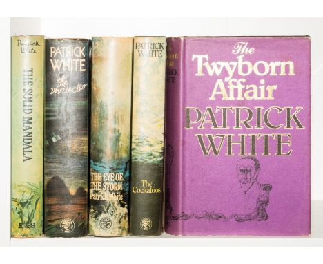 NO RESERVE White (Patrick) The Solid Mandala, 1966, The Vivisector, 1970; The Eye of the Storm, 1973, first editions, origina
