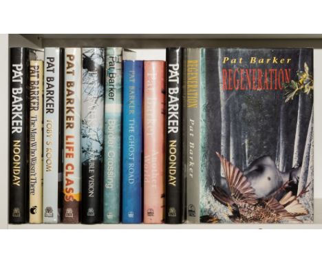 NO RESERVE Barker (Pat) Noonday, signed by the author to title, 2015; Regeneration, 1991; The Ghost Road, jacket spine sunned