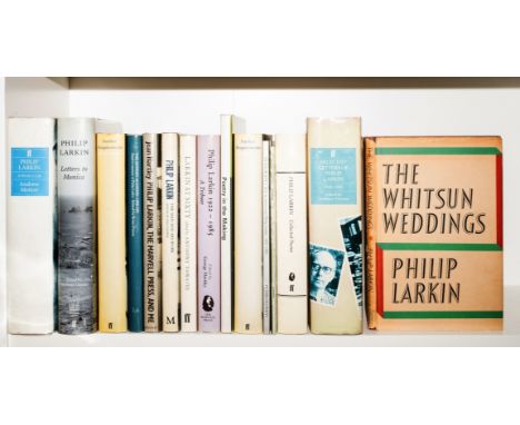 NO RESERVE Larkin (Philip) The Whitsun Wedding,  light soiling to front free endpapers, manuscript number to spine in black p