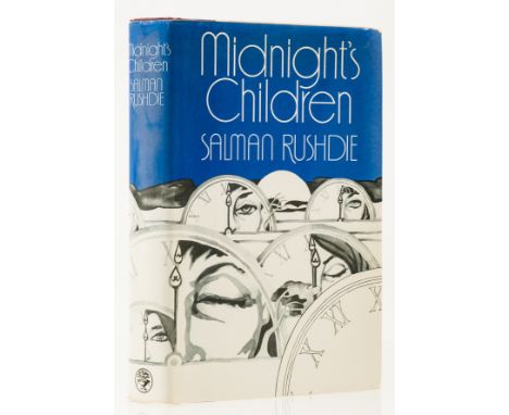 Rushdie (Salman) Midnight's Children, first edition, first issue on American sheets, original cloth-backed boards, bumping to