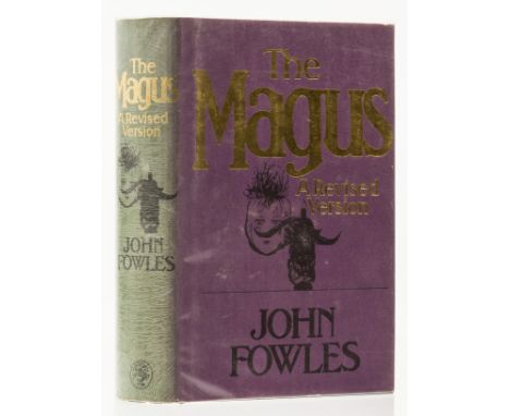 Fowles (John) Magus: A Revised Version, signed by the author to title, pictorial endpapers, very light foxing to fore-edge, o