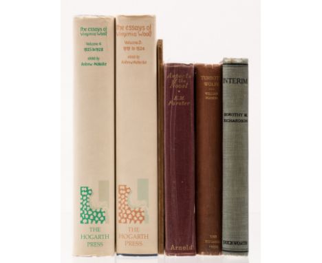 NO RESERVE Woolf (Virginia) The Essays, vol. 3 and 4 only (of 4), original boards, dust-jackets, fine, 1988-94 § Eliot (T. S.