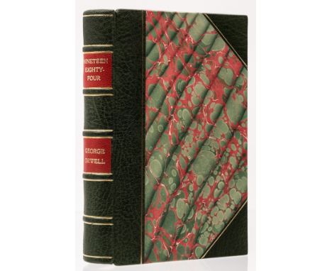 Orwell (George) Nineteen Eighty-Four, first edition, very light spotting to fore-edge, modern half-morocco, spine gilt in com