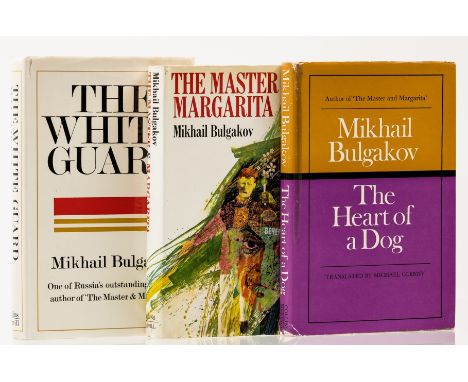 NO RESERVE Bulgakov (Mikhail) The Master & Margarita, 1967; The Heart of a Dog, contemporary ink ownership name to front free