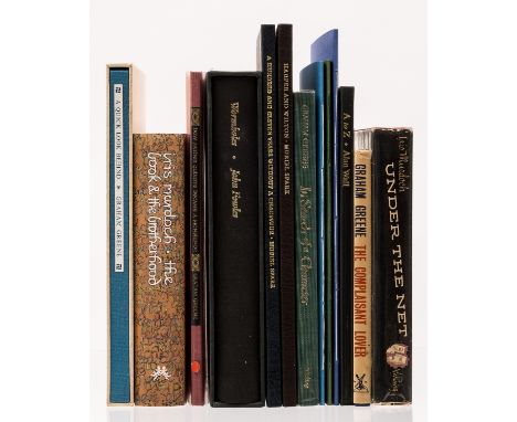 Greene (Graham) A Quick Look Behind, original cloth, light fading to spine, slipcase, Los Angeles, 1983; How Father Quixote B