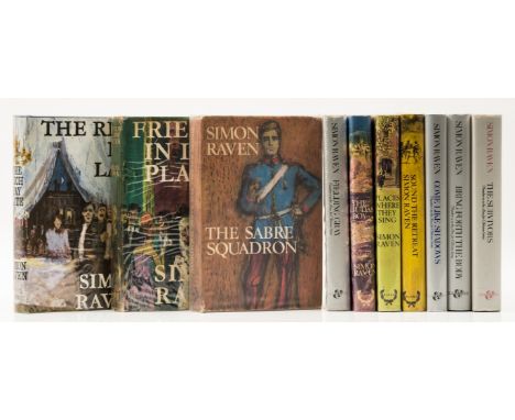 Raven (Simon) [Alms for Oblivion series], 10 vol. comprising The Rich Pay Late, 1964; Friends in Low Places, 1965; The Sabre 