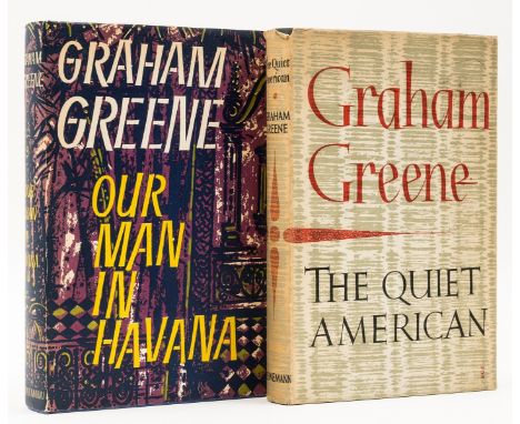 Greene (Graham) The Quiet American, jacket with light toning to spine and lower panel, spine ends and corners a little chippe