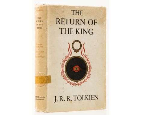 Tolkien (J.R.R.) The Return of the King, first edition, folding map, strip of browning and spotting to endpapers, one or two 