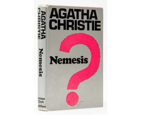 Christie (Agatha) Nemesis, first edition, signed by the author on endpaper, light tape-marking to endpapers, note of provenan
