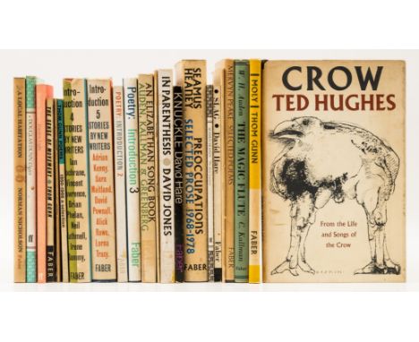 NO RESERVE Hughes (Ted) Crow, jacket spine browned with chip to head, light soiling and toning to front flap, 1970 § Peake (M
