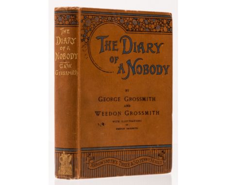 Grossmith (George and Weedon) The Diary of a Nobody, first edition, half-title, frontispiece, illustrations, title lightly sp