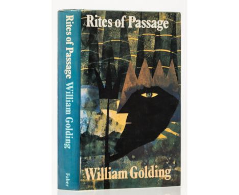 Golding (William) Rites of Passage, first edition, signed presentation inscription from the author on endpaper, original boar