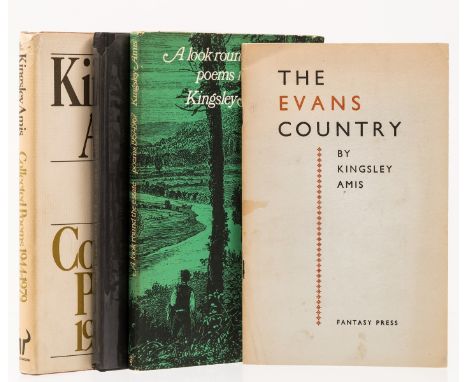 NO RESERVE Amis (Kingsley) The Evans Country, Elizabeth Jennings' copy with her ink ownership inscription to the inside front